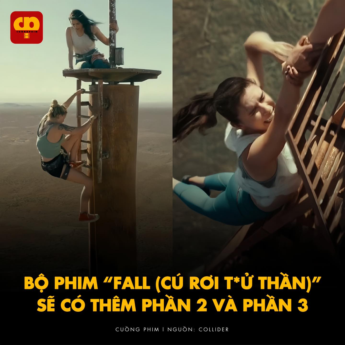 Cuồng Phim - Bộ phim sinh tồn - Fall (Cú Rơi T*ử Thần)... | Facebook