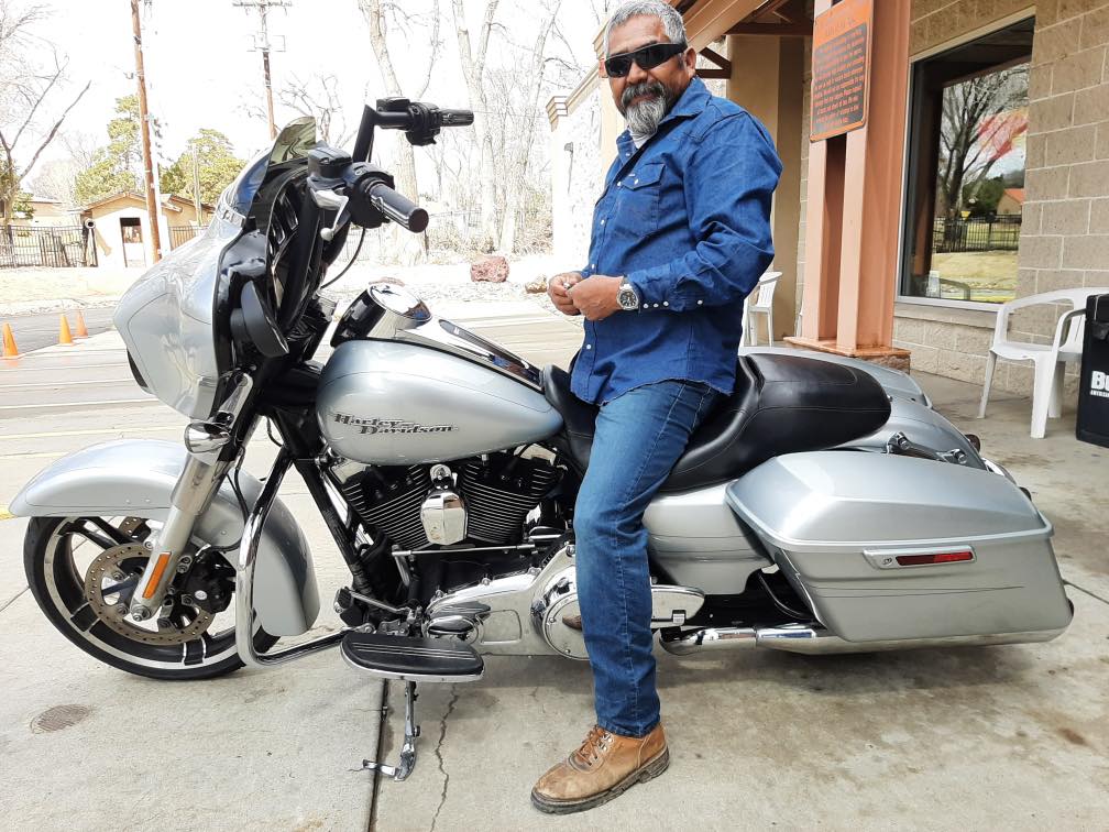 Randy's new Harley Davidson Street Glide Special purchase