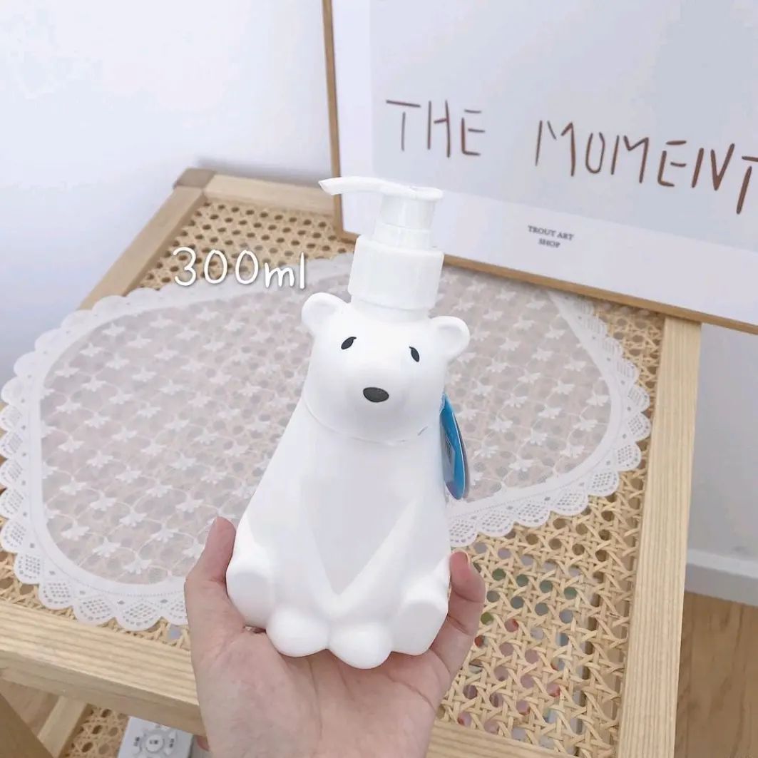 Mommy Minimal - ขวดปั๊มหมี จะใส่อะไร แชมพู ครีมอาบน้ำ...