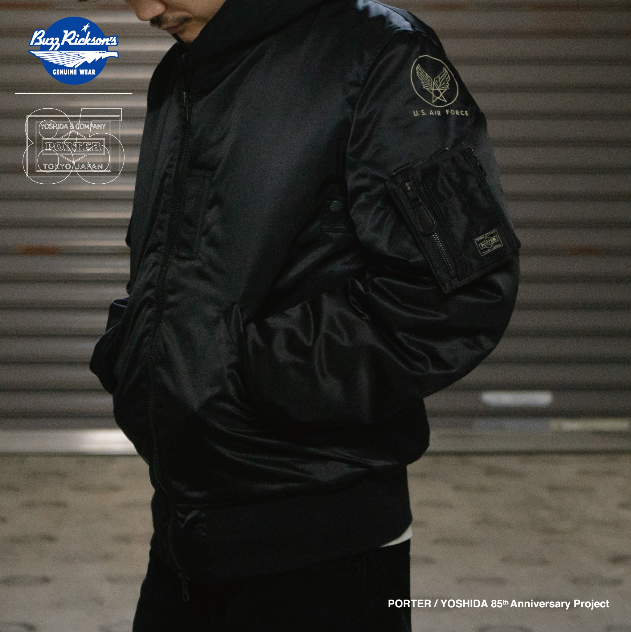 PORTER / YOSHIDA 85th Anniversary Project PORTER x BUZZ RICKSON'S