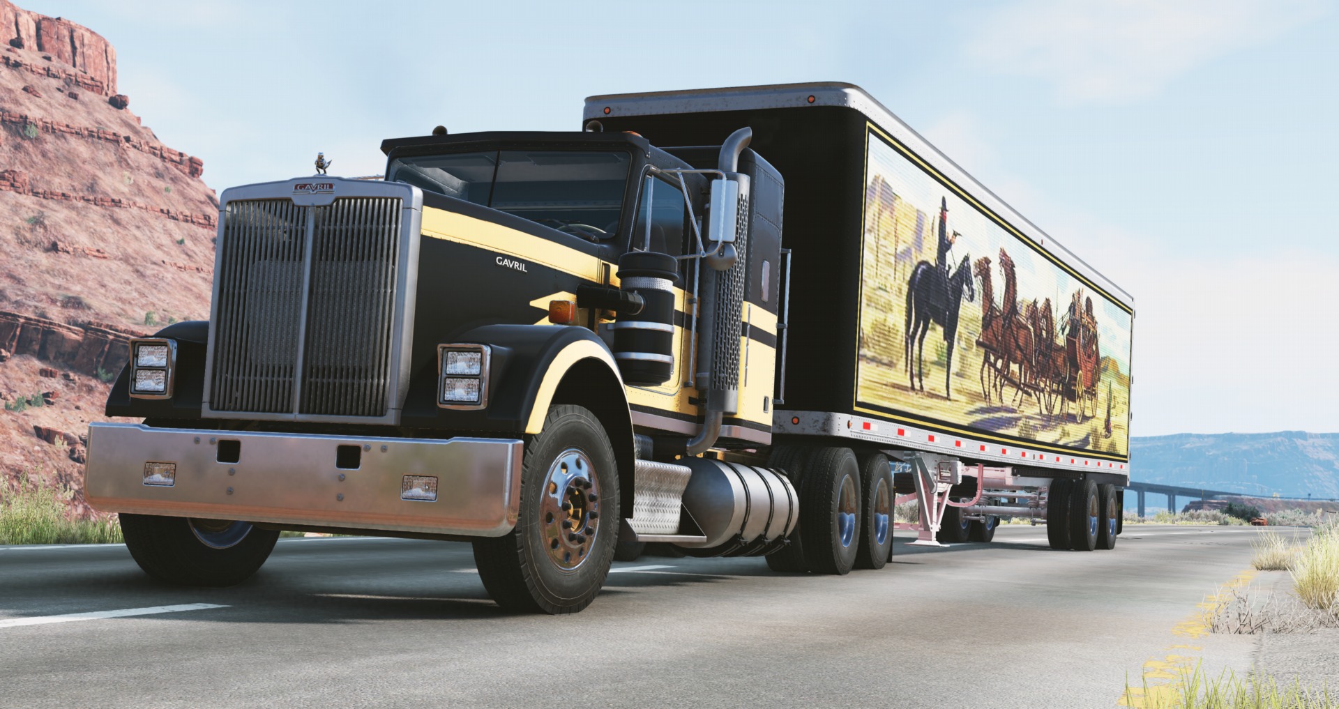 1974 Kenworth W-900A truck from Smokey and the Bandit updated in