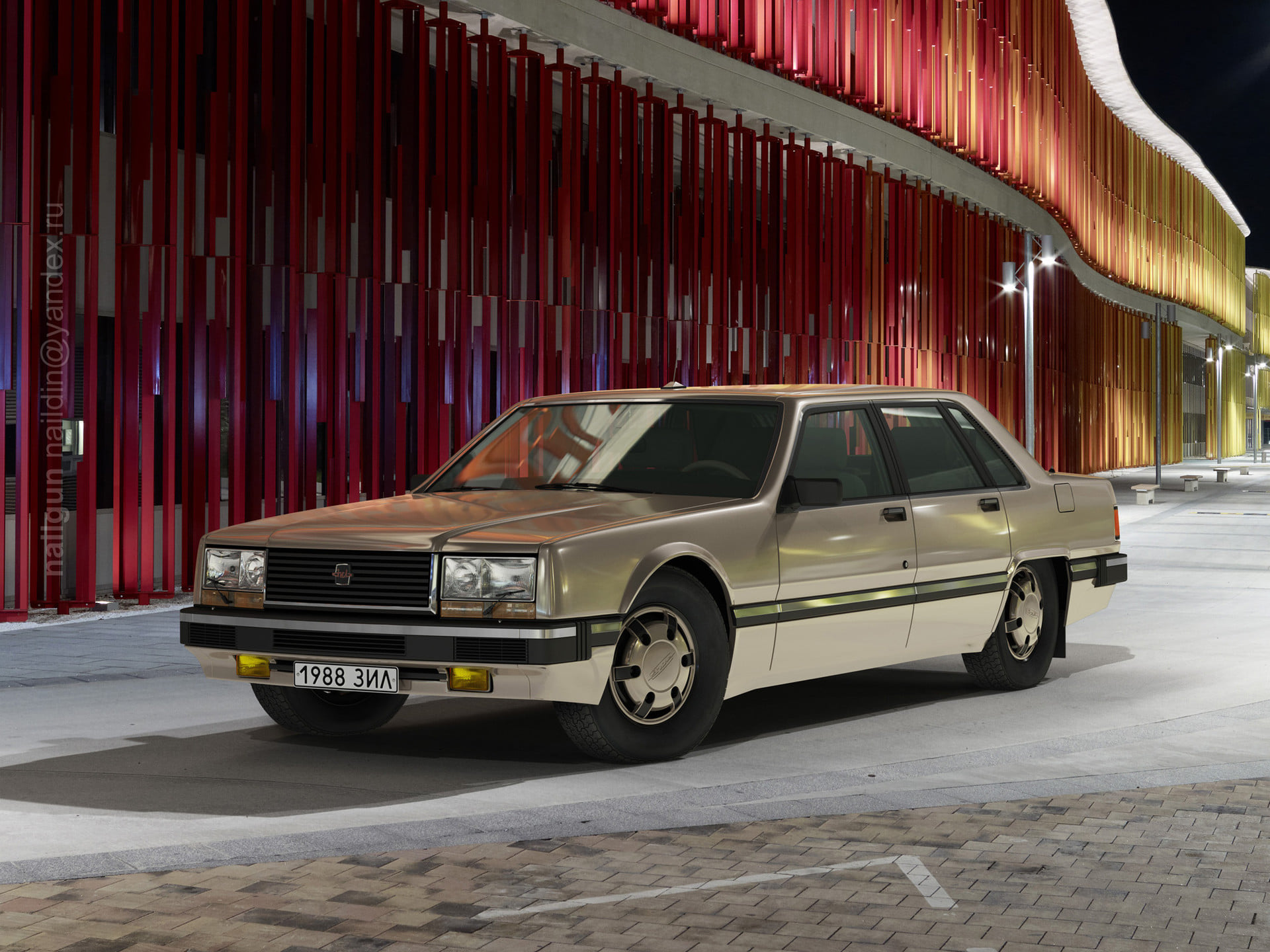 1988 Zil 4102 Russian luxury car prototype