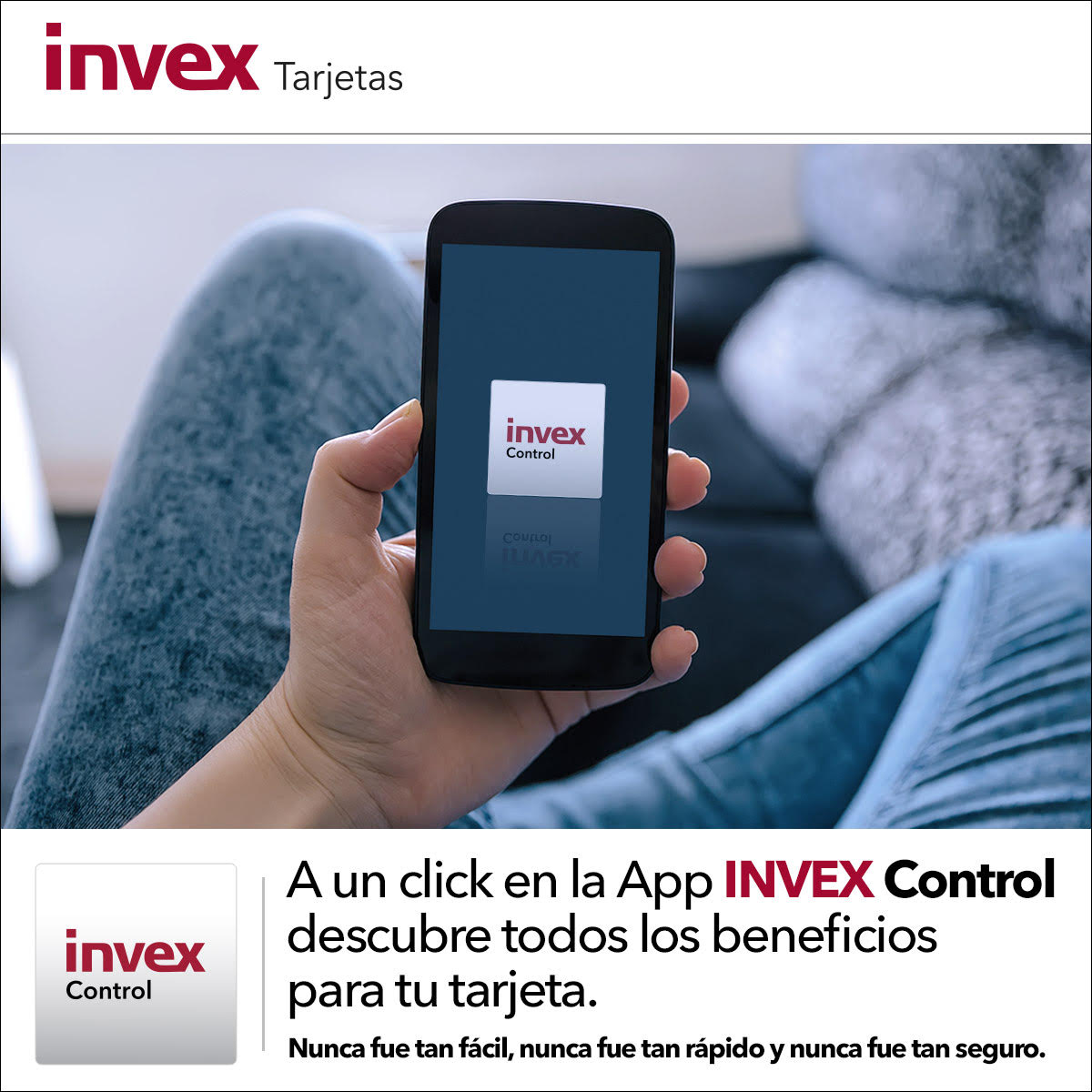 INVEX Tarjetas - Con la App INVEX Control 📲 puedes... | Facebook