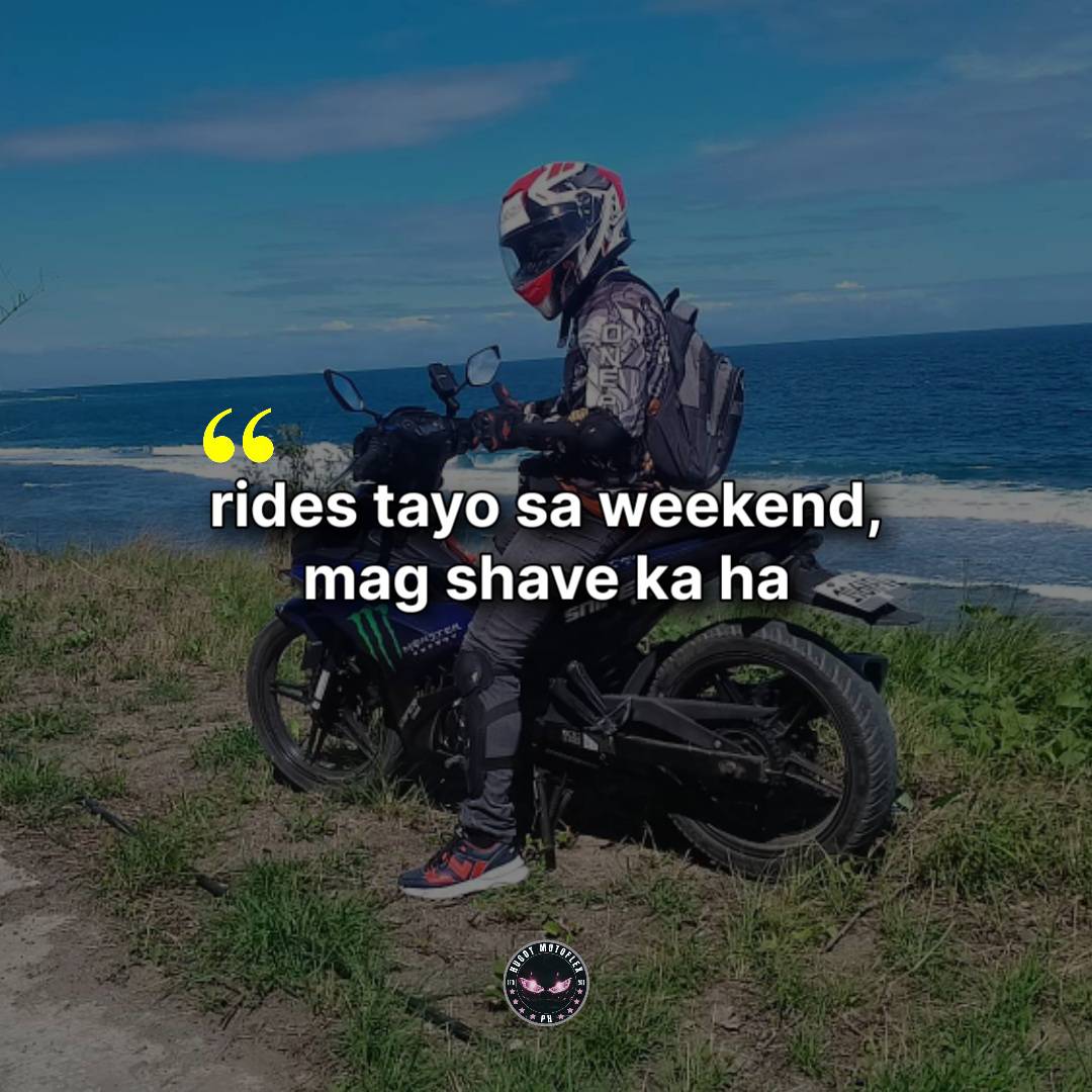 'tara, rides tayo sa weekend. -... - Hugot Motoflex PH