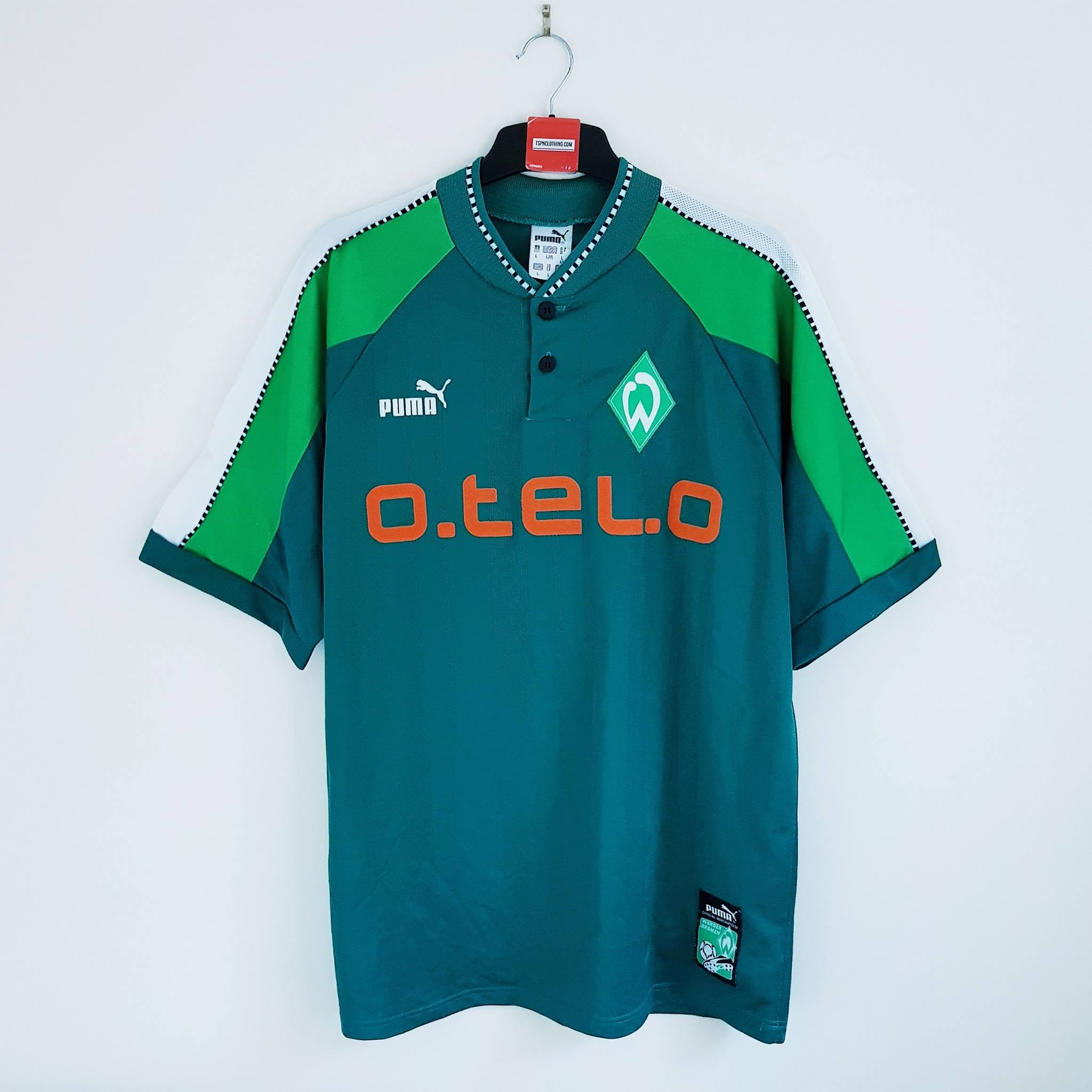 Werder Bremen 1999-00 Home by Puma From the year the side reached 