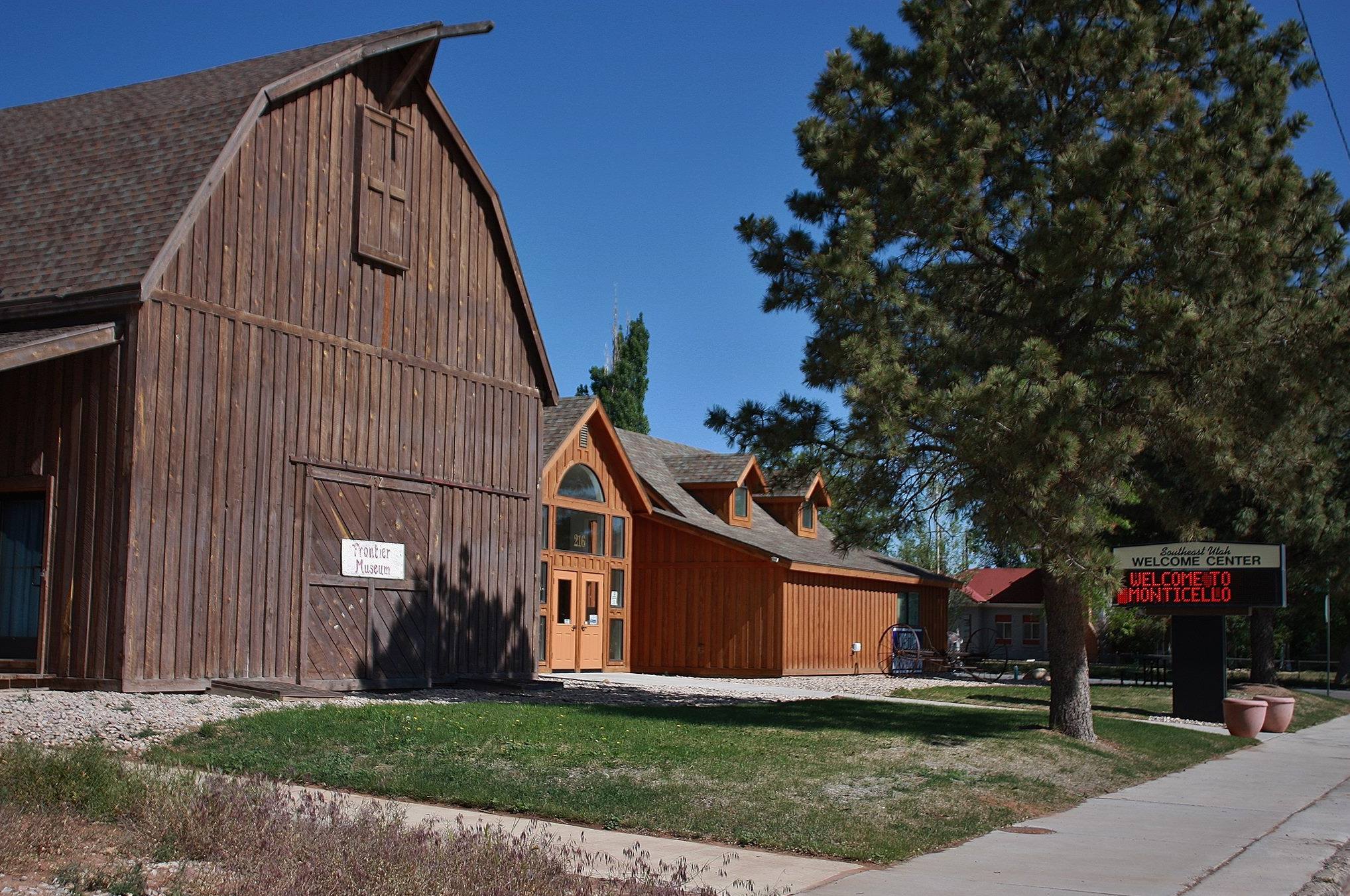 The Monticello Welcome Center/Frontier Museum | Monticello UT