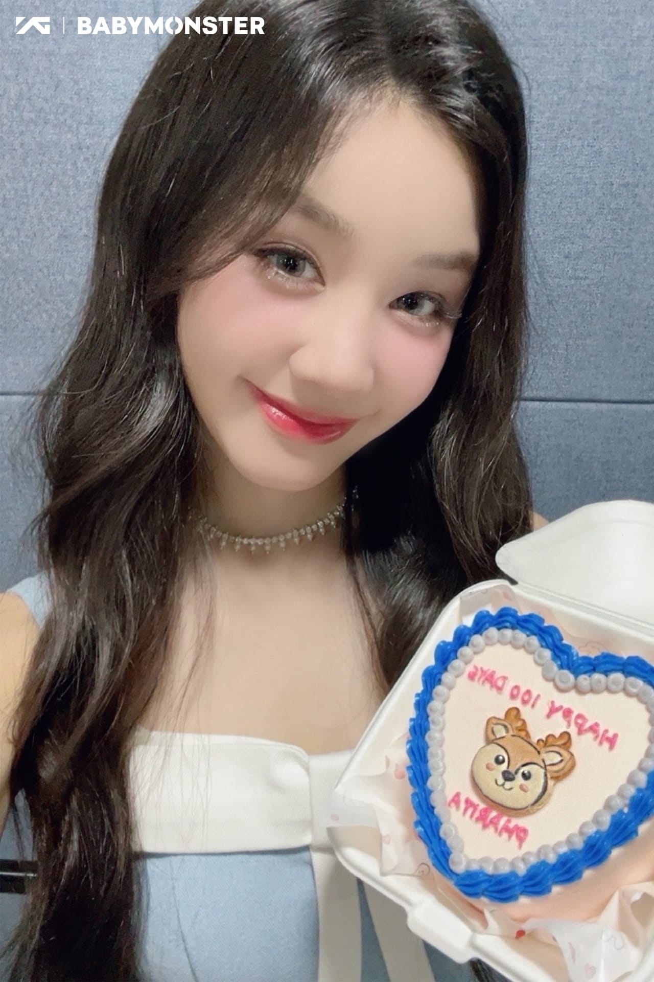 Happy 100th day with BABYMONS7ER 💙 #PHARITA #BABYMONSTER #パリタ