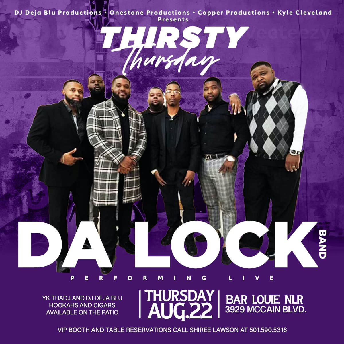 DA LOCK BAND LIVE! Thirsty Thursday GRWNFLK Party