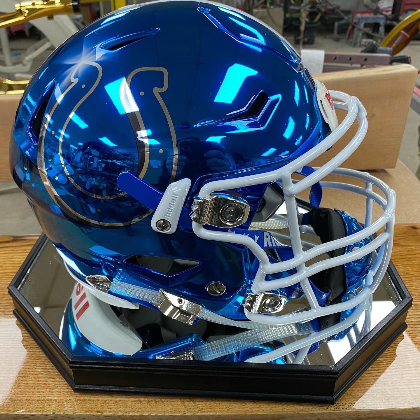 chrome paint football helmet Autographed Rob Gronkowski Flex Buccaneers w/ Inscription allseason durability What Really Happens To Chrome?