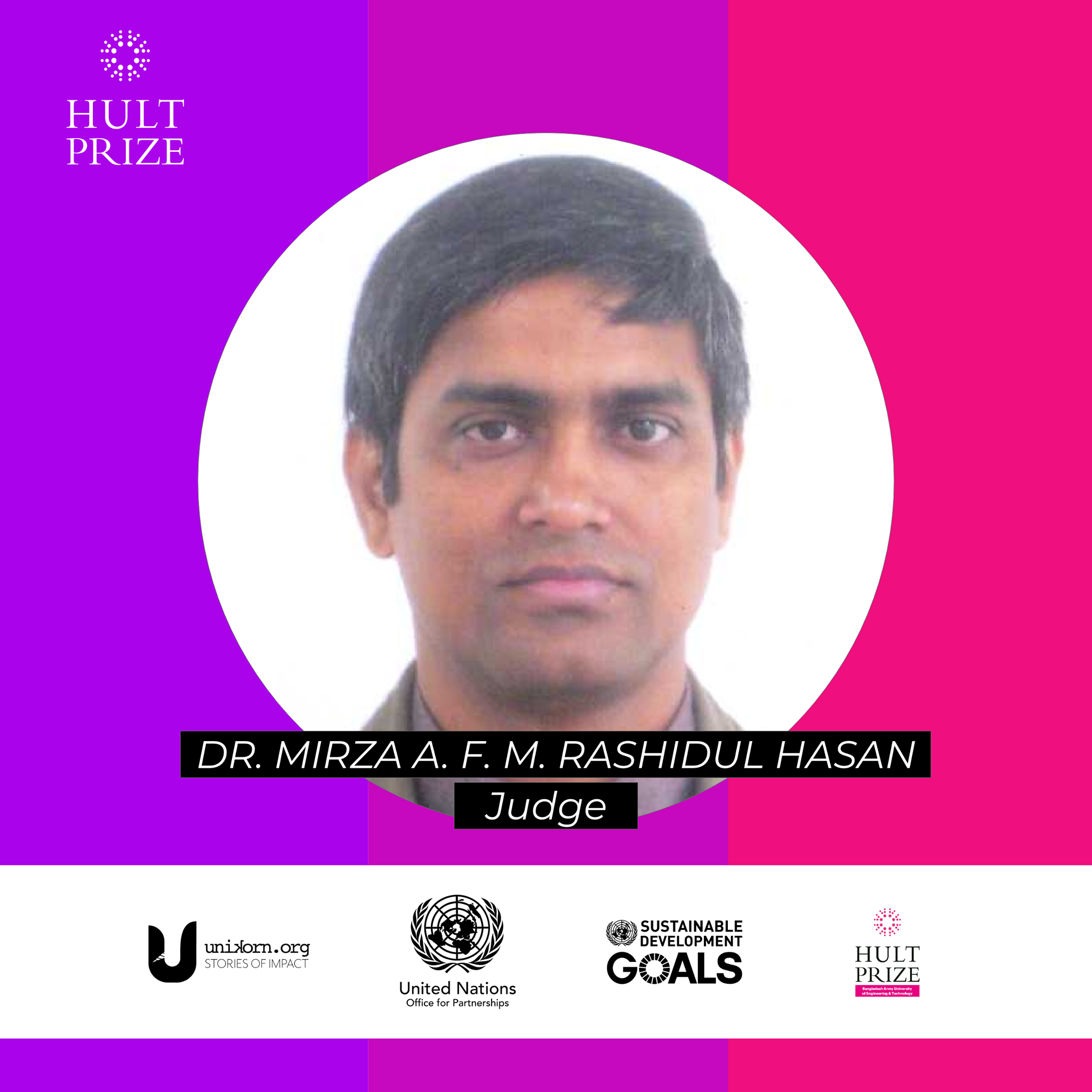 HULT - Meet our first honorable judge, Dr. Mirza A.F.M. Rashidul Hasan ...