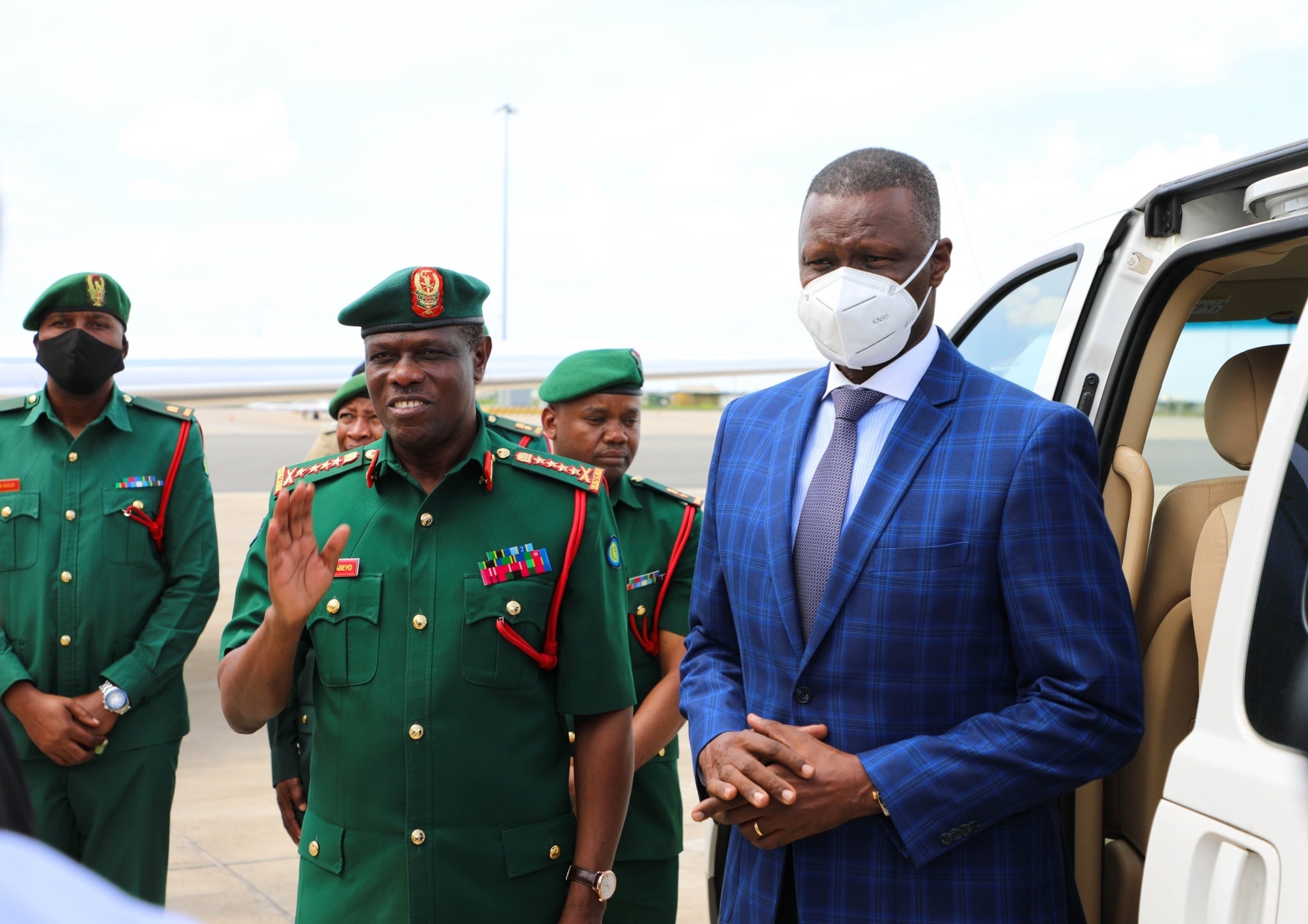 RADIO RWANDA - The RDF CDS, Gen JB Kazura and RNP IGP, CGP...