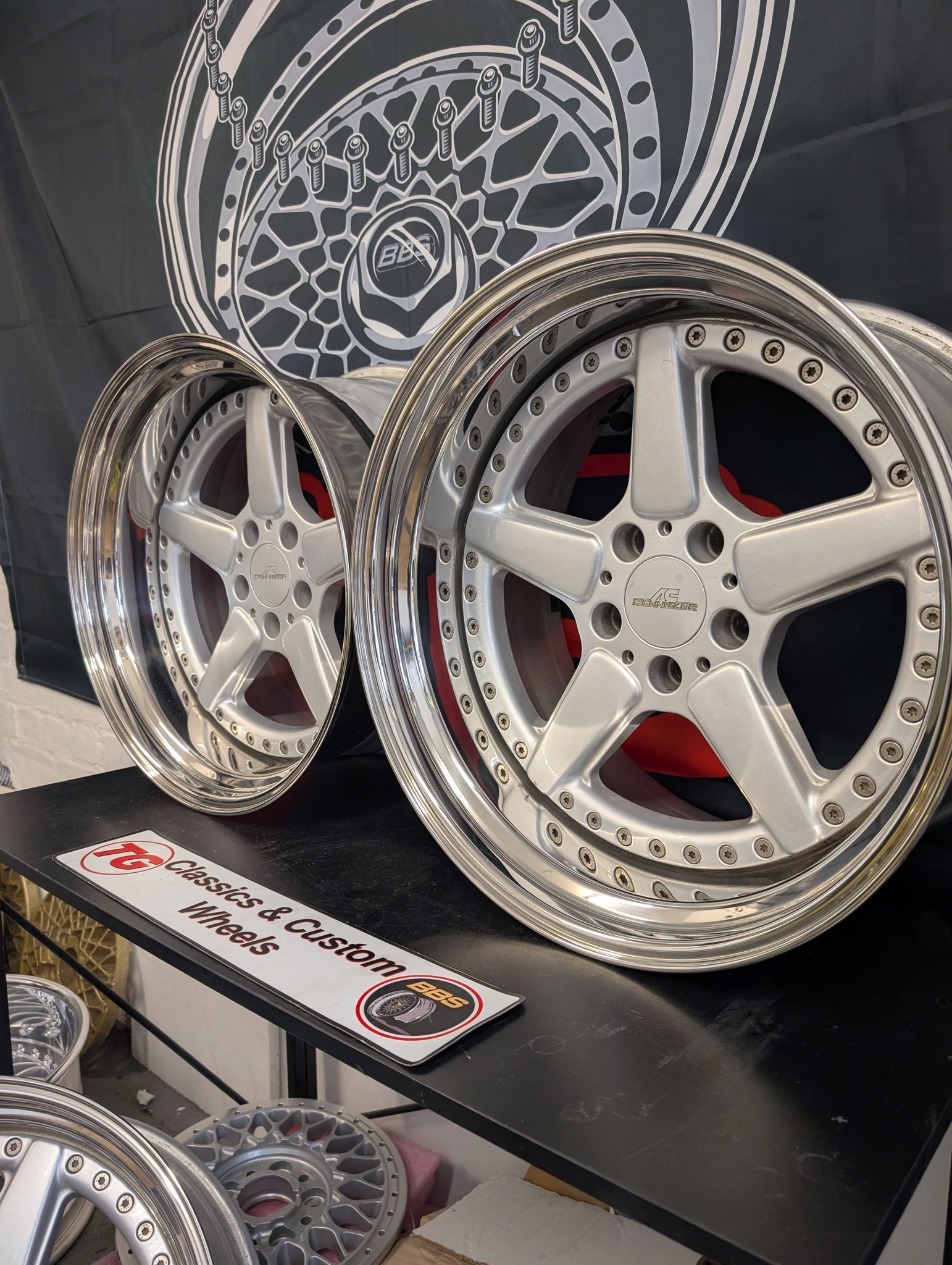 A stunning set of Genuine extremely rare AC SCHNITZER Type 2 3