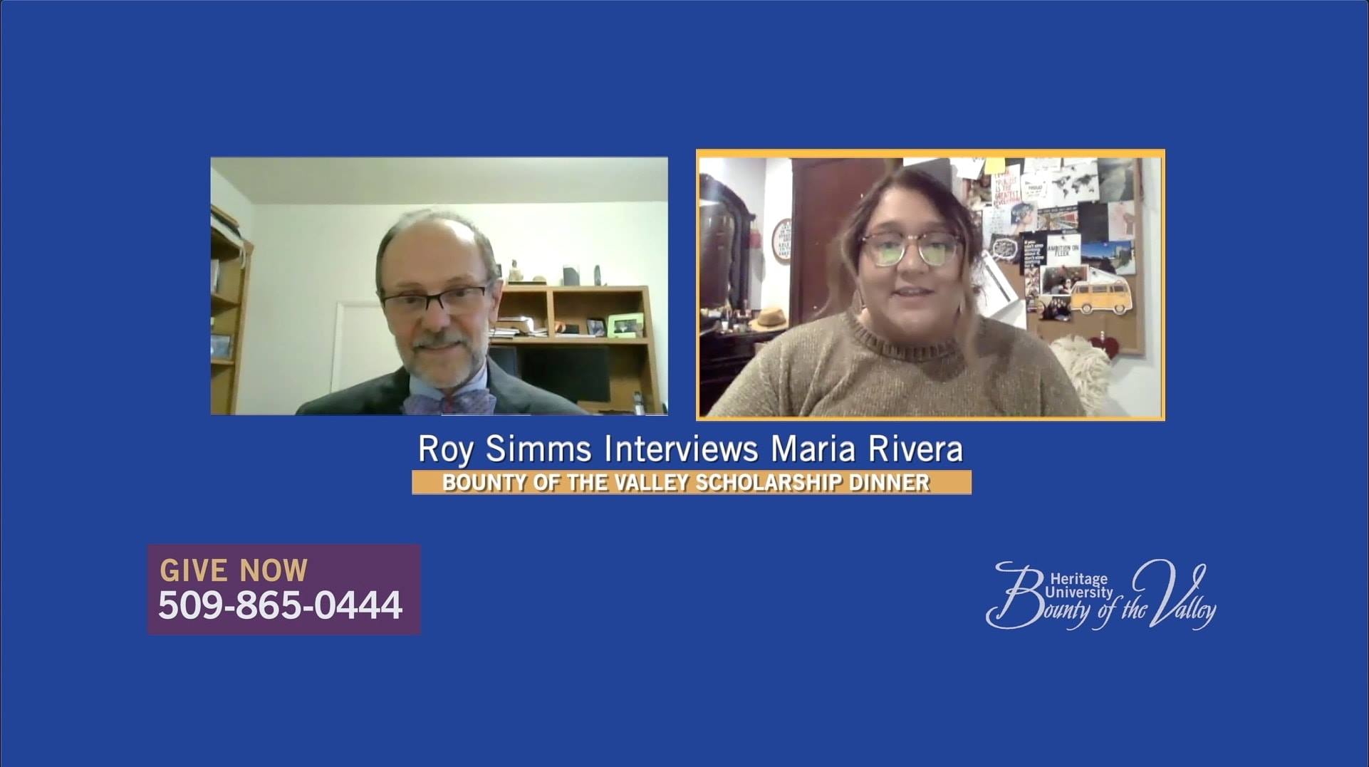 HU graduate Maria Rivera shares the... - Heritage University