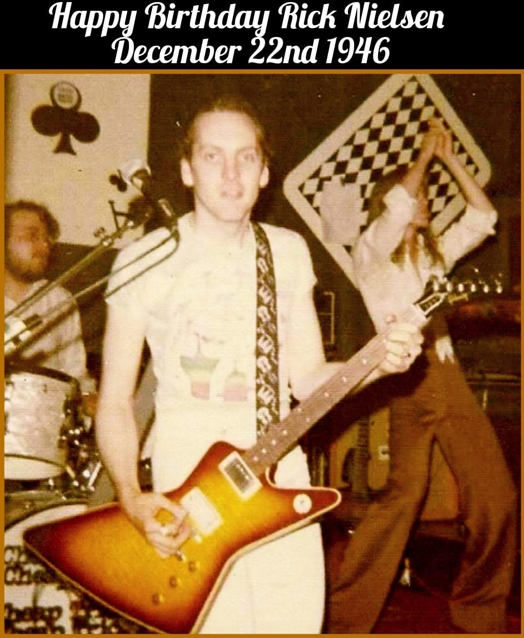 HAPPY BIRTHDAY RICK NIELSEN!!! December 22nd 1946 Cheap Trick