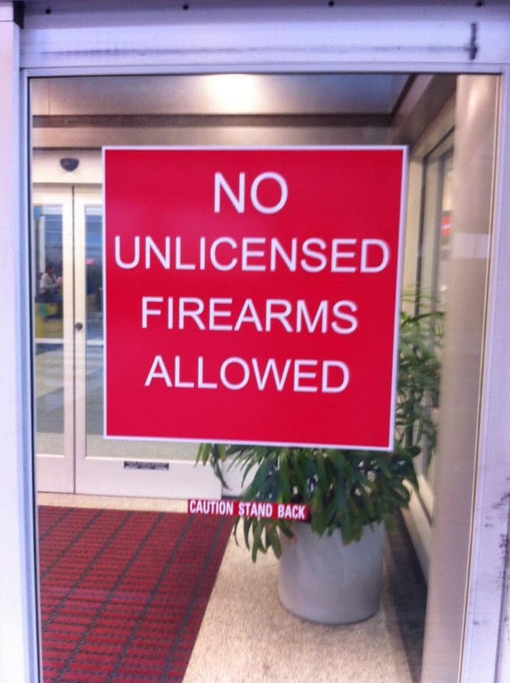 What does obey warning signs state law mean?