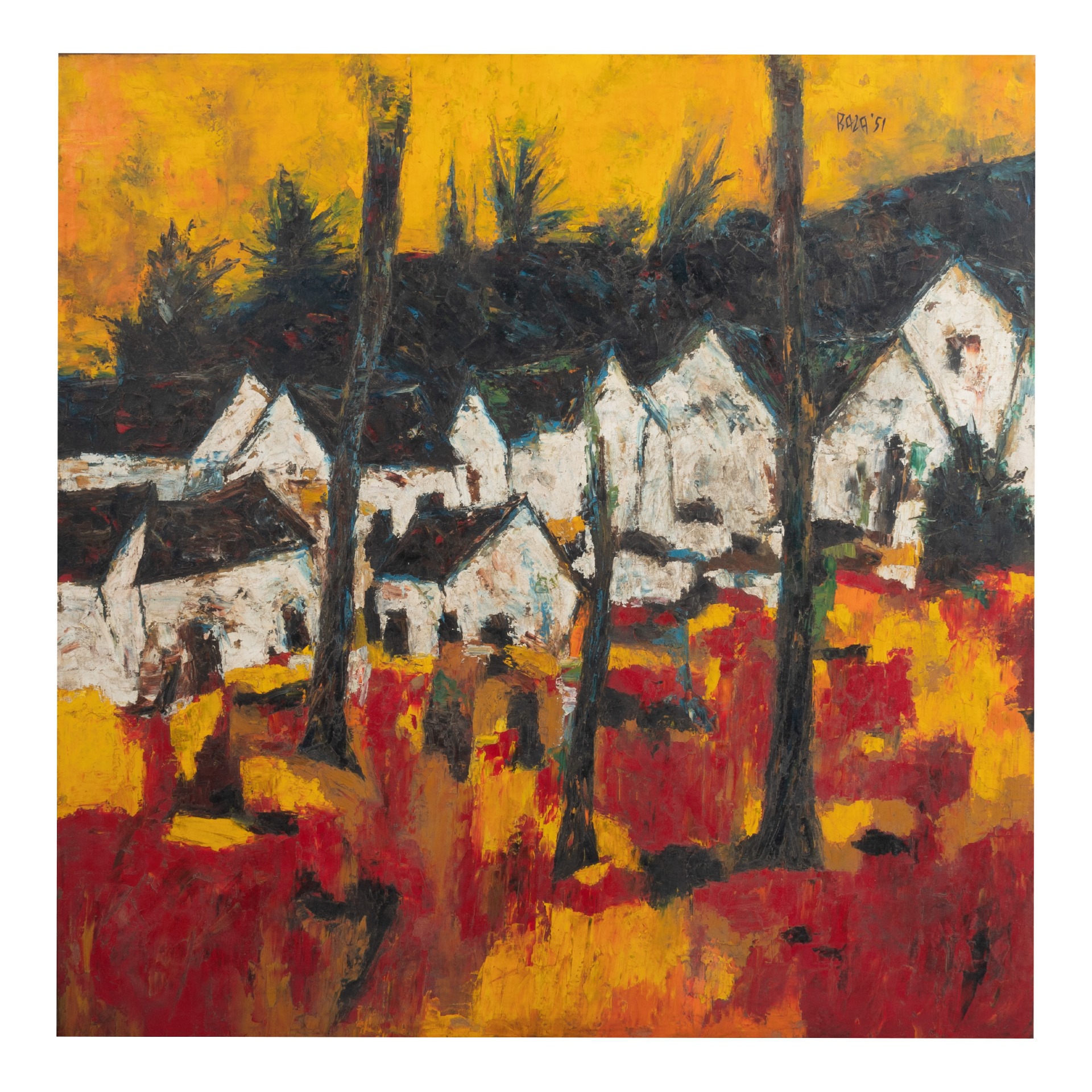 SH Raza moved to France in... - Kiran Nadar Museum of Art