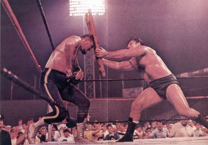 Wrestling's Glory Days - The humble steel chair. A true icon of pro ...