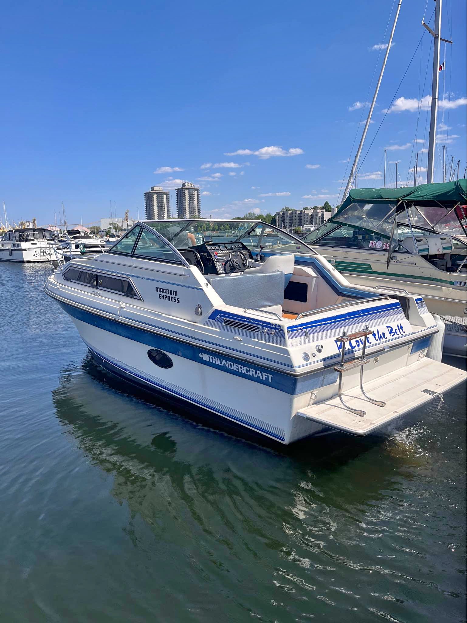 1989 Thunder craft Magnum express - Boats - Hamilton, Ontario ...
