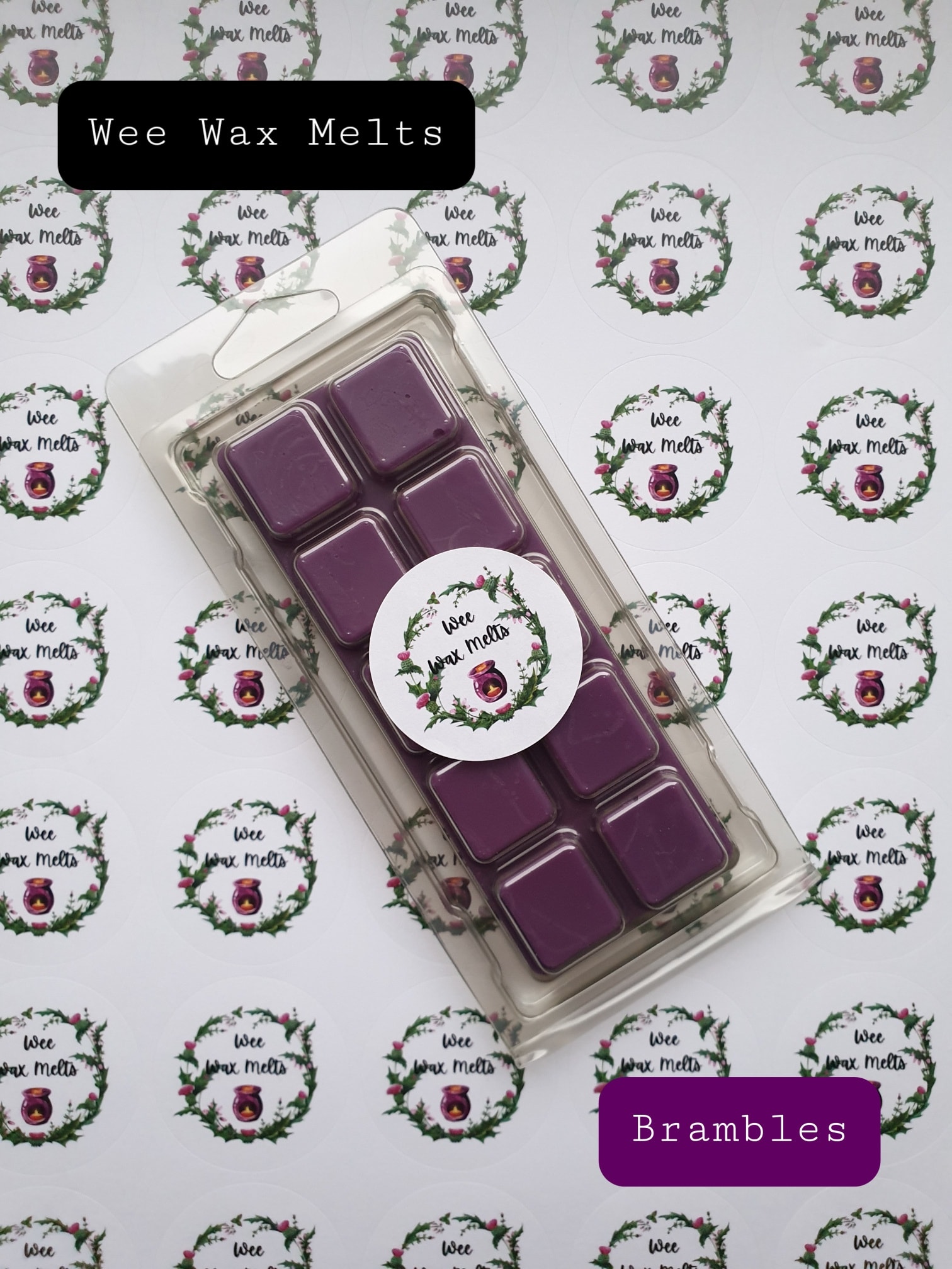 Wee Wax Melts - 💜 Brambles Ripe Brambles with a hint of strawberry ...