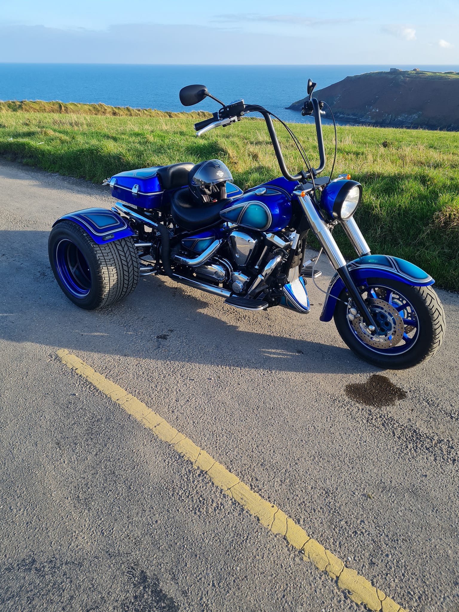Has anyone built a drift trike from a Yamaha Roadstar 1600?