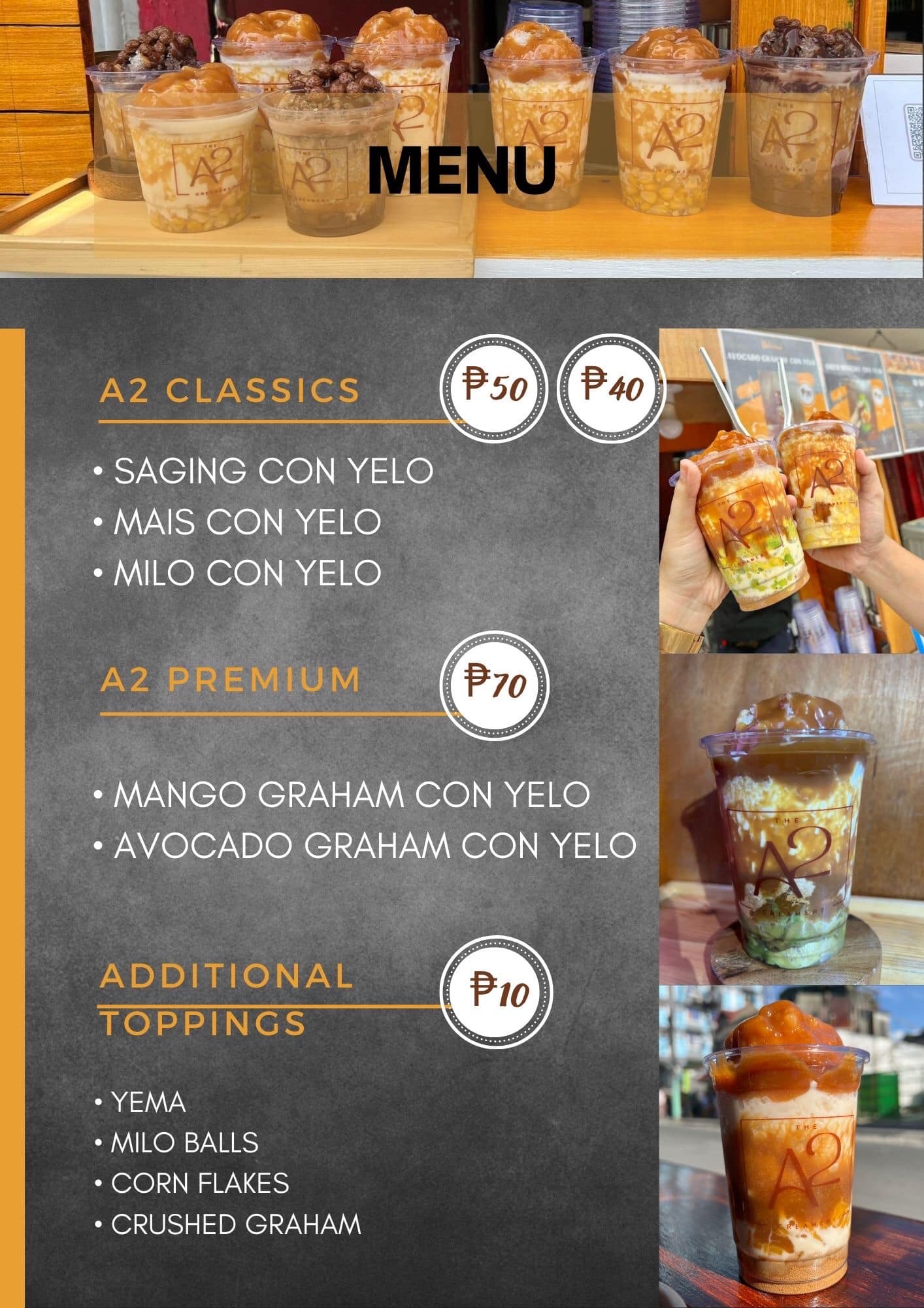 The A2 Creamery - ‼️Updated Menu‼️ Indulge with the A2...