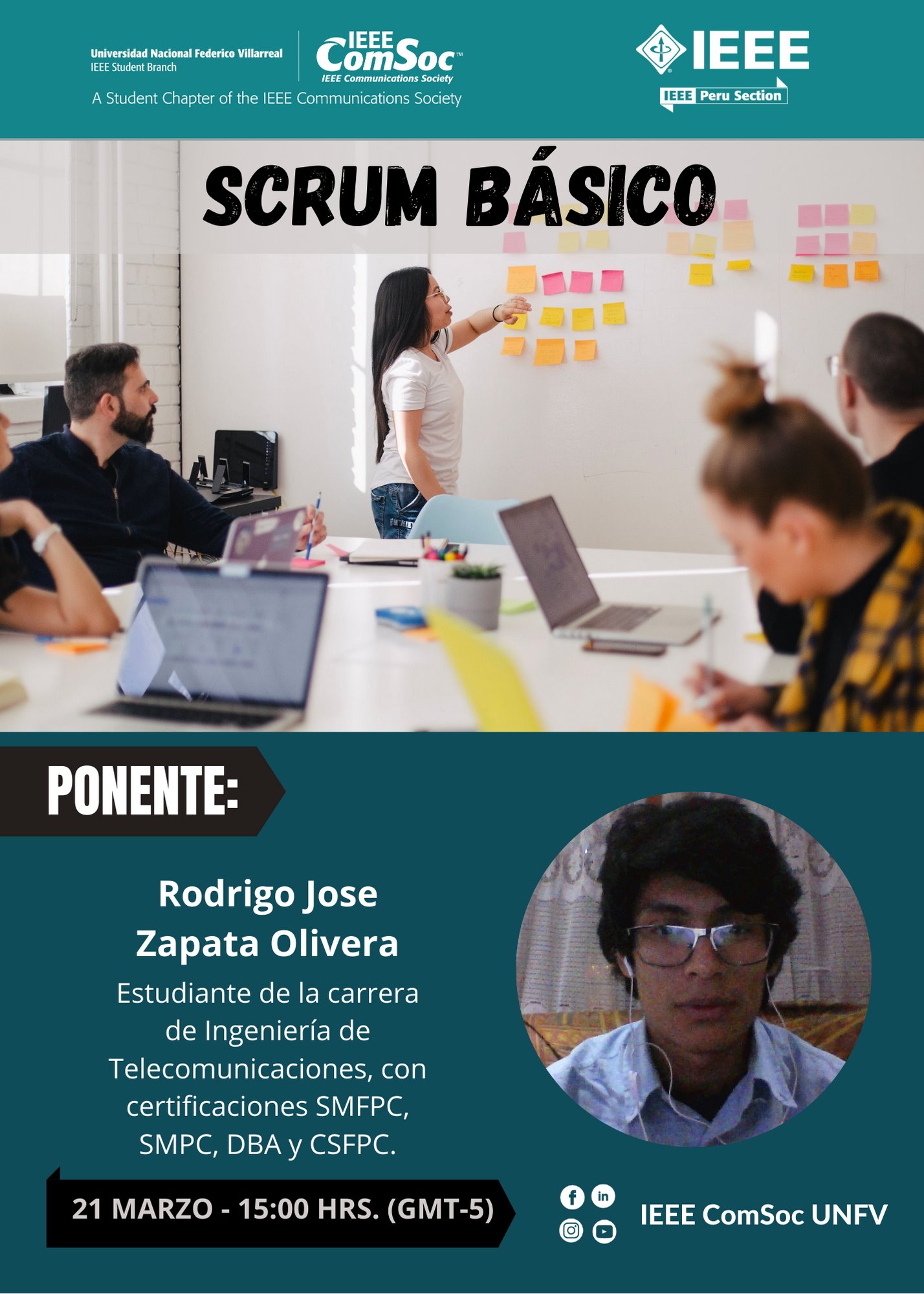 IEEE ComSoc UNFV - El capitulo estudiantil IEEE ComSoc UNFV tiene el ...
