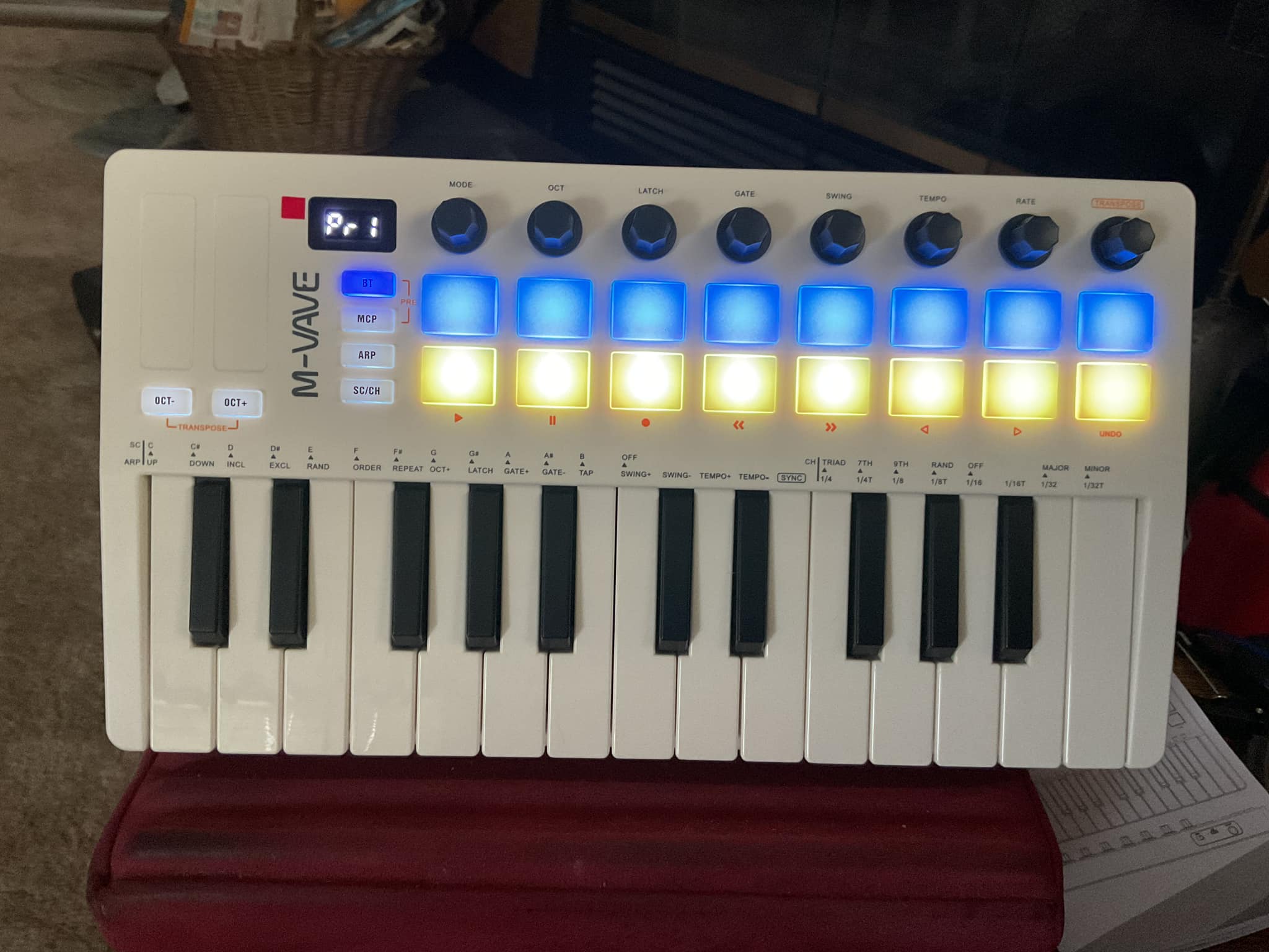 M-VAVE SMK-25II MIDI Keyboard Integration and Features