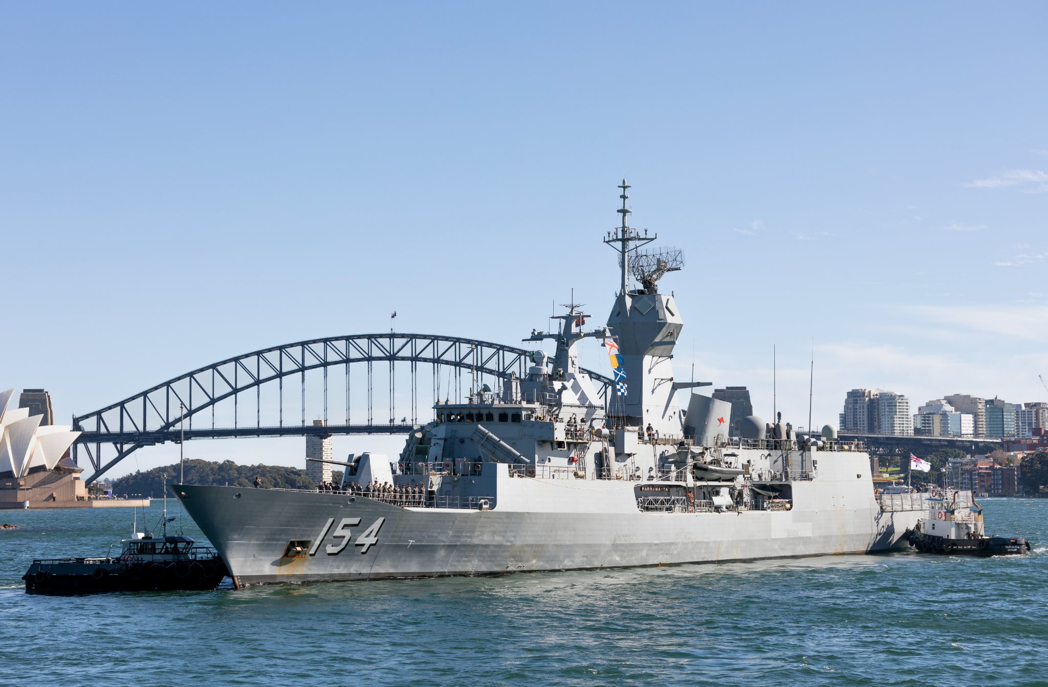 HMAS Parramatta IV has sailed from... - Royal Australian Navy | Facebook