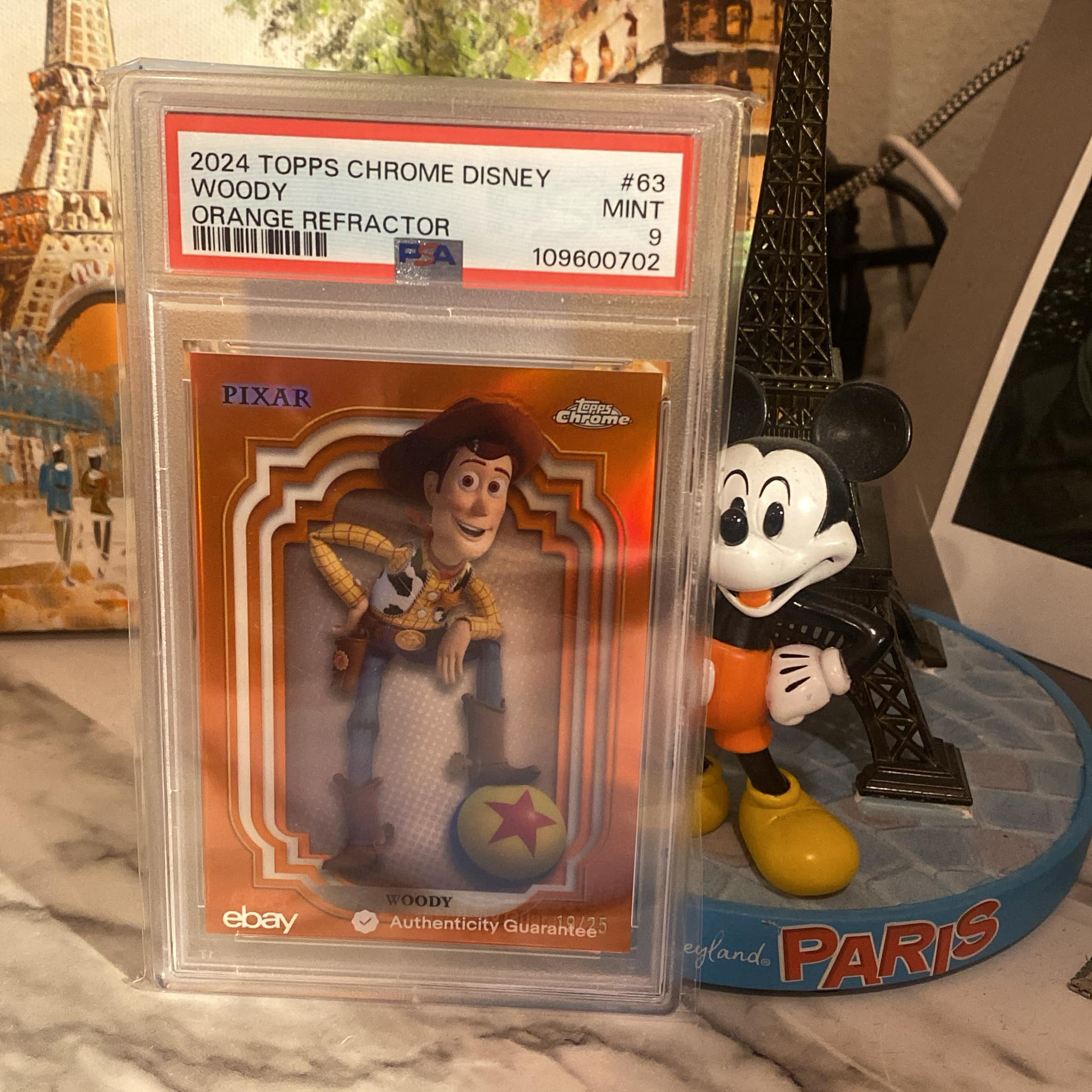 2023 Topps Chrome Disney 100 Stitch PSA 10 Trio for Sale