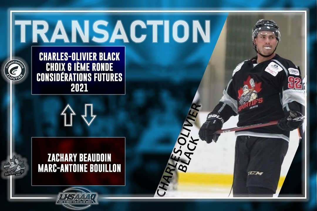 🔄 ALERTE... - Le Climatisation Cloutier Hockey Senior