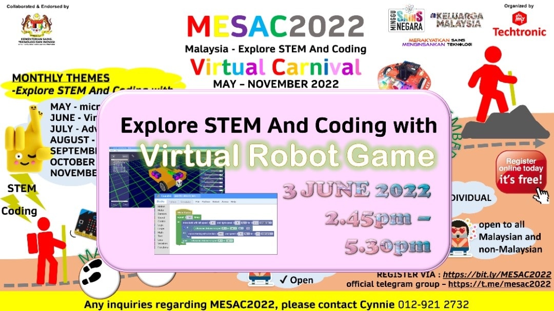 Kementerian - 📣 JOM SERTAI PROGRAM MESAC2022 🎈 Malaysia-EXPLORE STEM ...