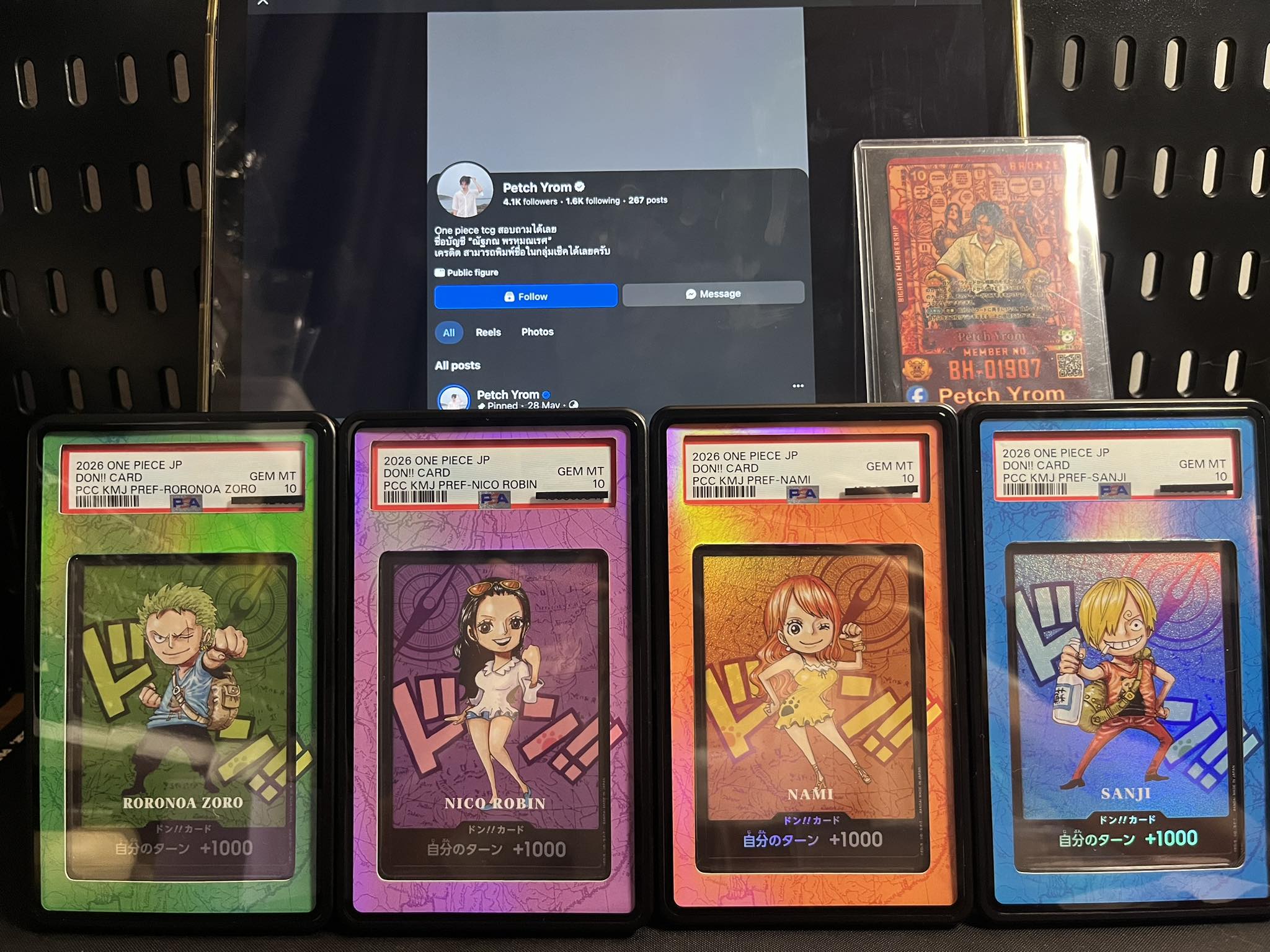 ?‍☠️ ONE PIECE Kumamoto DON!! PSA10 Collection ?