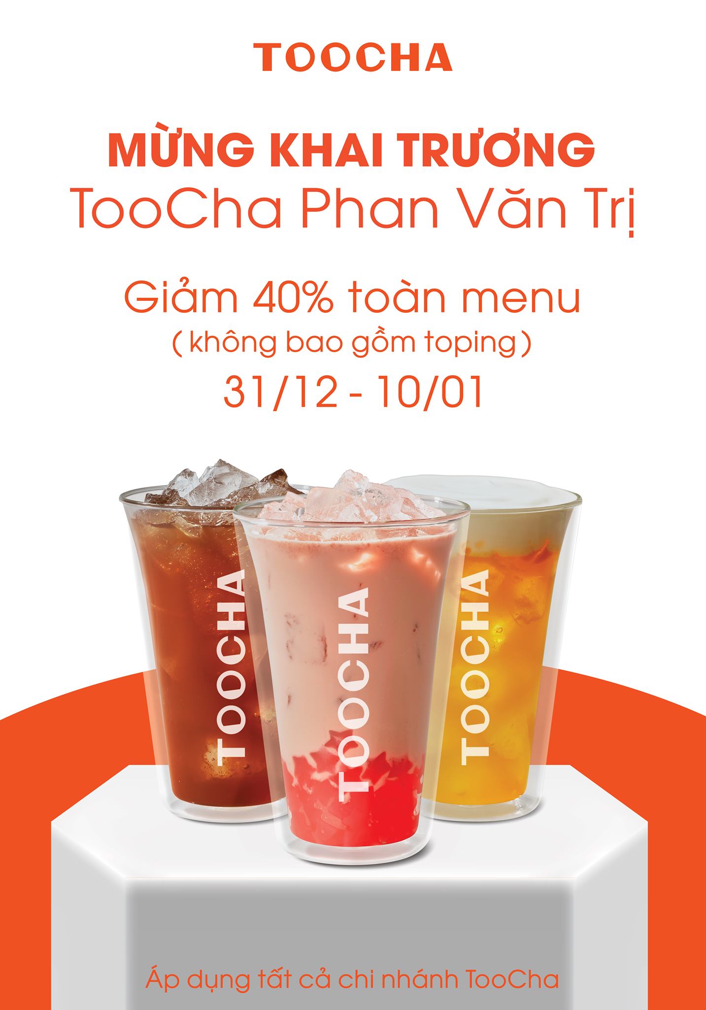TooCha Vietnam - 🎉🎉ƯU ĐÃI ĐẦU NĂM - TOOCHA GIẢM 40% TẤT CẢ...