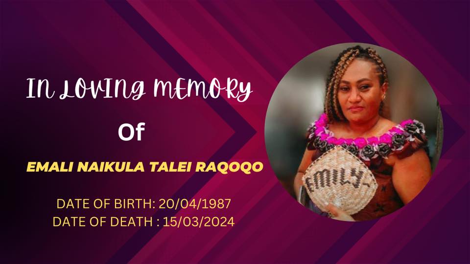 Home-going Celebration of Life for EMALI NAIKULA TALEI RAQOQO | Facebook