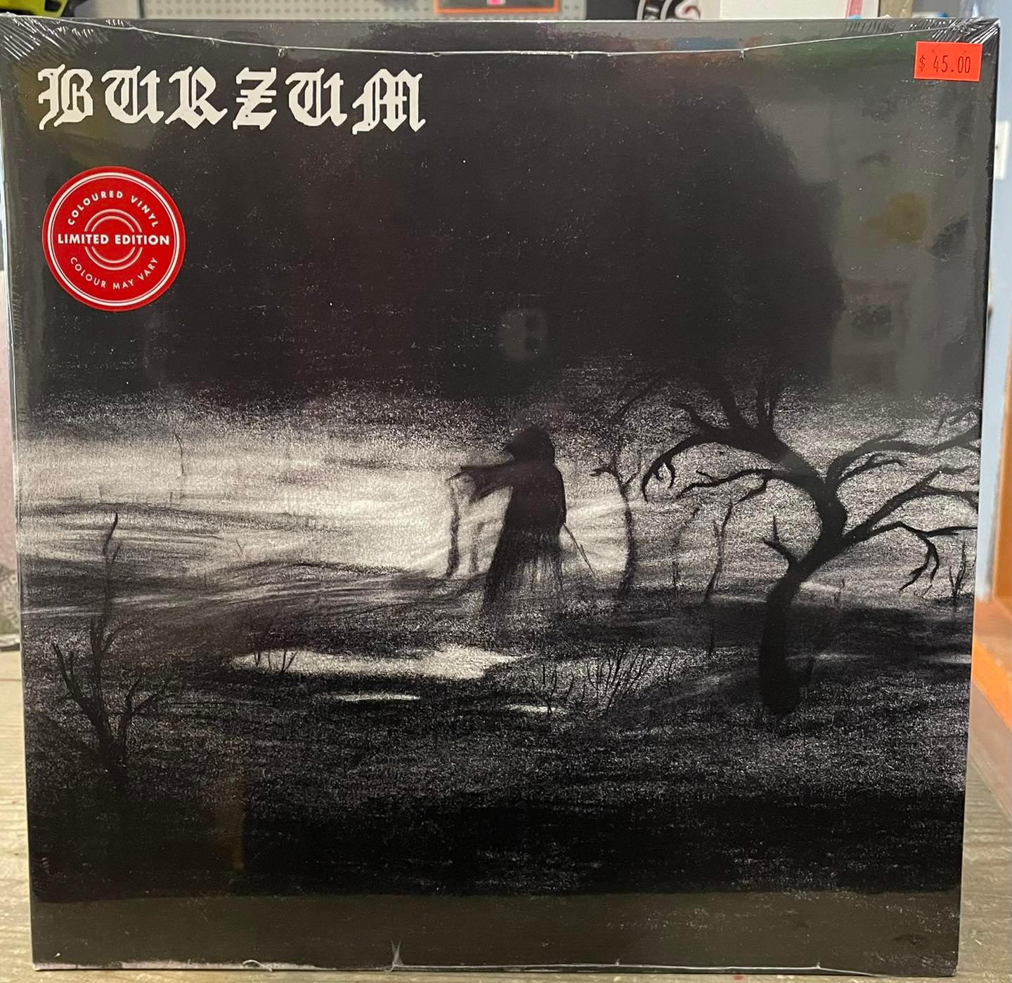 Burzum - 'Draugen - Rarities' limited edition grey vinyl! All the