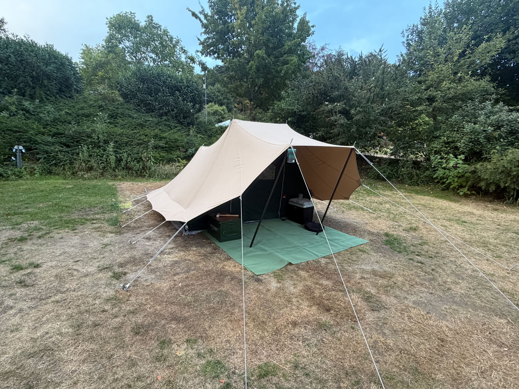zeck zelt Q-Tac Ruck Zuck Bivvy Angelzelt 2m & 3m (250 x 250 x 160 cm) Sport & Freizeit Size:S - in stock How to Put Up archive_on_no_stock