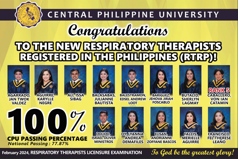 Central - Congratulations to our newly registered Respiratory ...