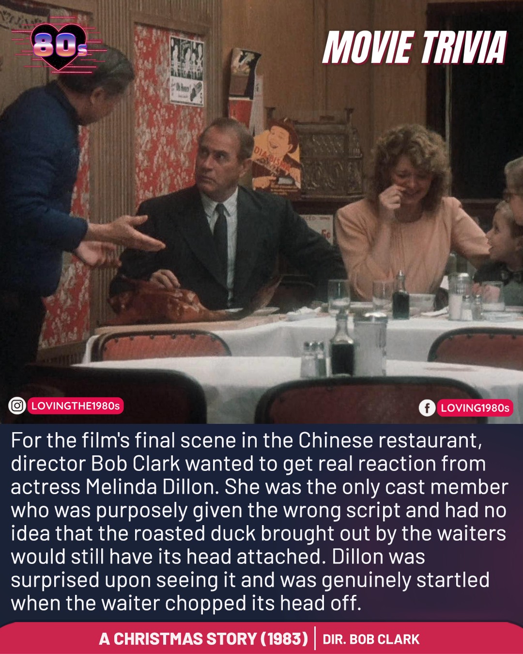 Loving - Movie Trivia: A Christmas Story (1983) 🎥 #Lovingthe80s ...