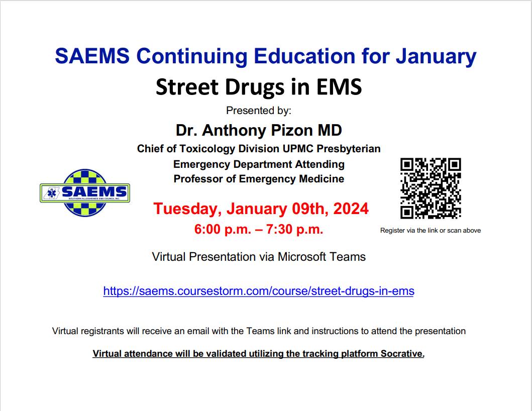 We are excited to... - Southern Alleghenies EMS Council, Inc. | Facebook