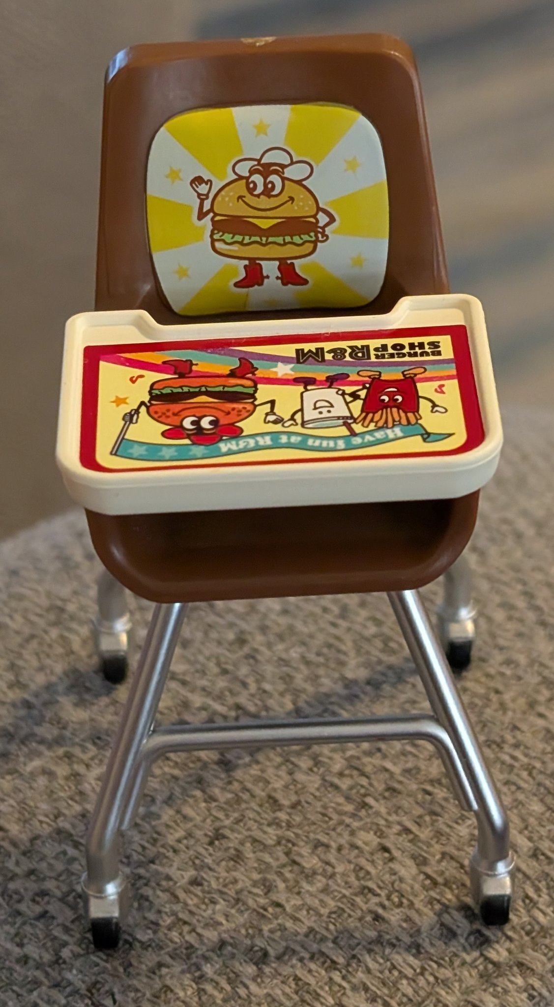 McDonald's 80s highchair pictures needed for restoration