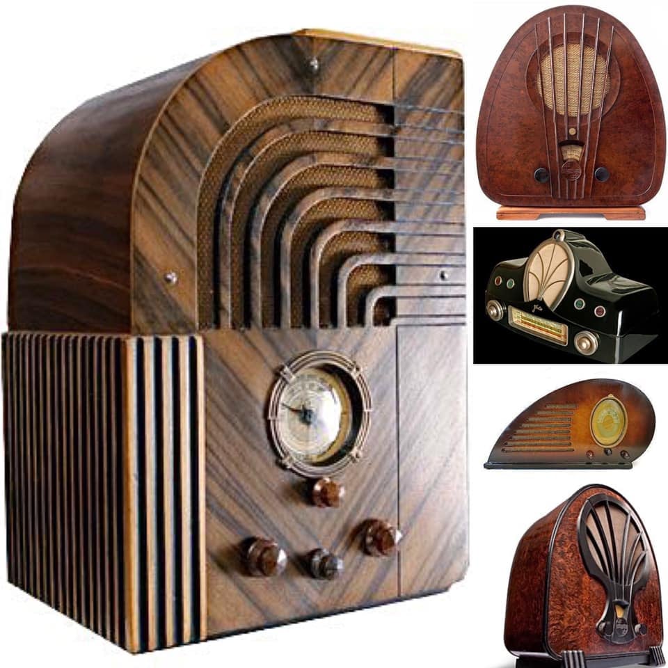 IA アールデコスタイルラジオ Art Deco designed radios from 30s-40s