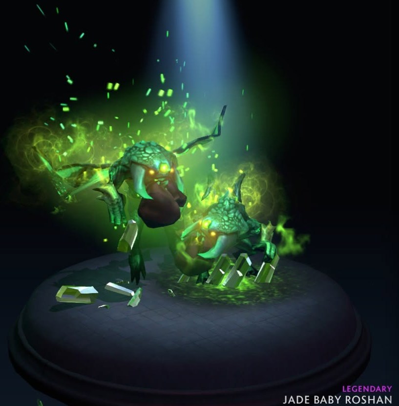 ゲームキャラクター Dota 2 TI2018 Baby Roshan Green ゲームキャラクター Dota 2 TI2018 Baby Roshan Green Dota 2 Baby