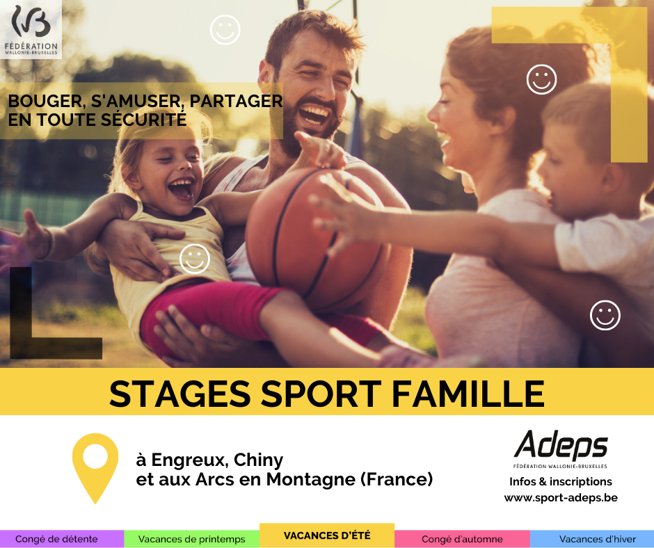 📣 Offre originale 🤩 Cet été, découvrez... - Adeps - Officiel