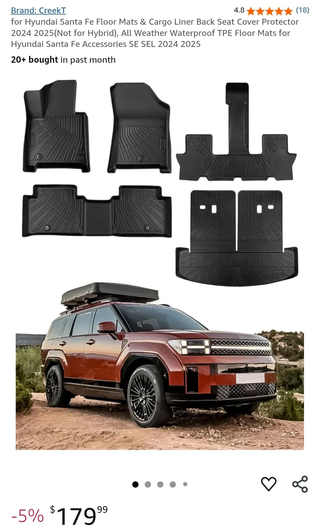 SMARTLINER Car Cargo Liners UAE | 30-75% OFF | Dubai, Abu Dhabi