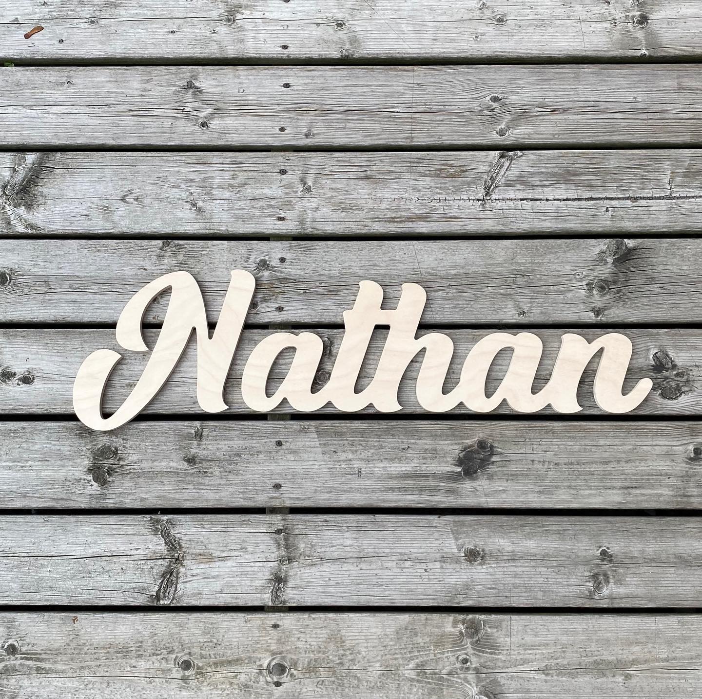 Say hello to Nathan! ... - Creative Letters Studio | Facebook