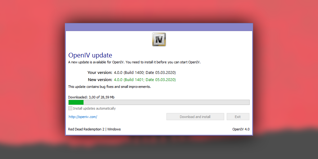 OpenIV - #RDR2 #GTAV #GTAIV #MaxPayne3 #modding #mods... | Facebook