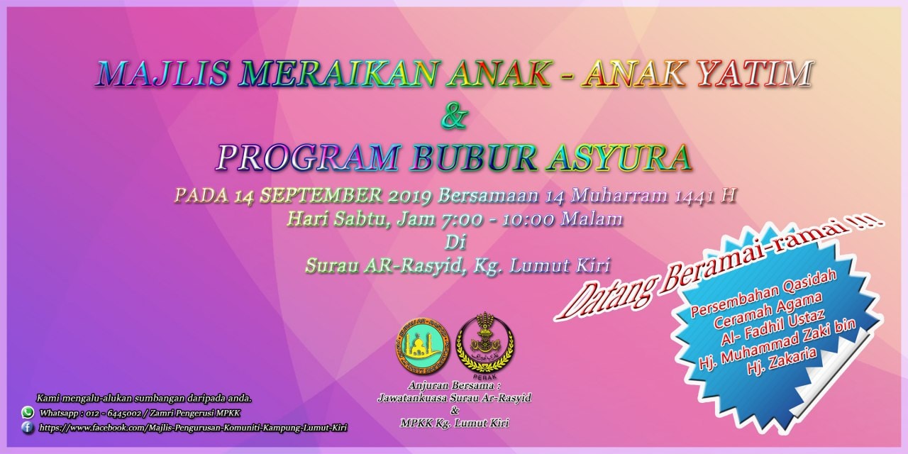 Majlis Pengurusan Komuniti Kampung Lumut Kiri Publicaciones Facebook
