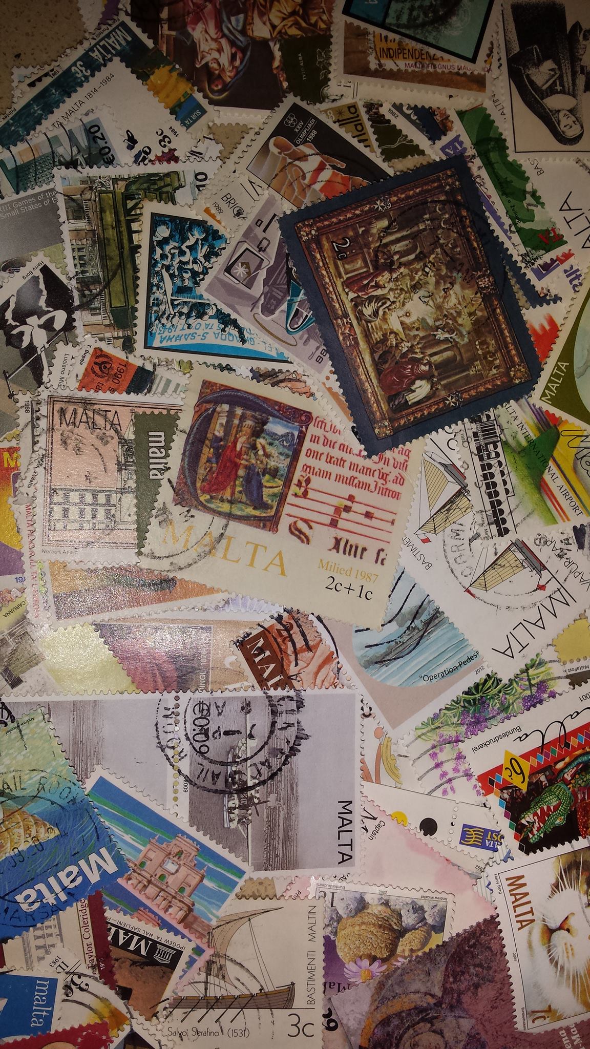 Malta 25 Different Stamps – Collectible Postage Stamps For Philately Hobby, PROPHILA Collection