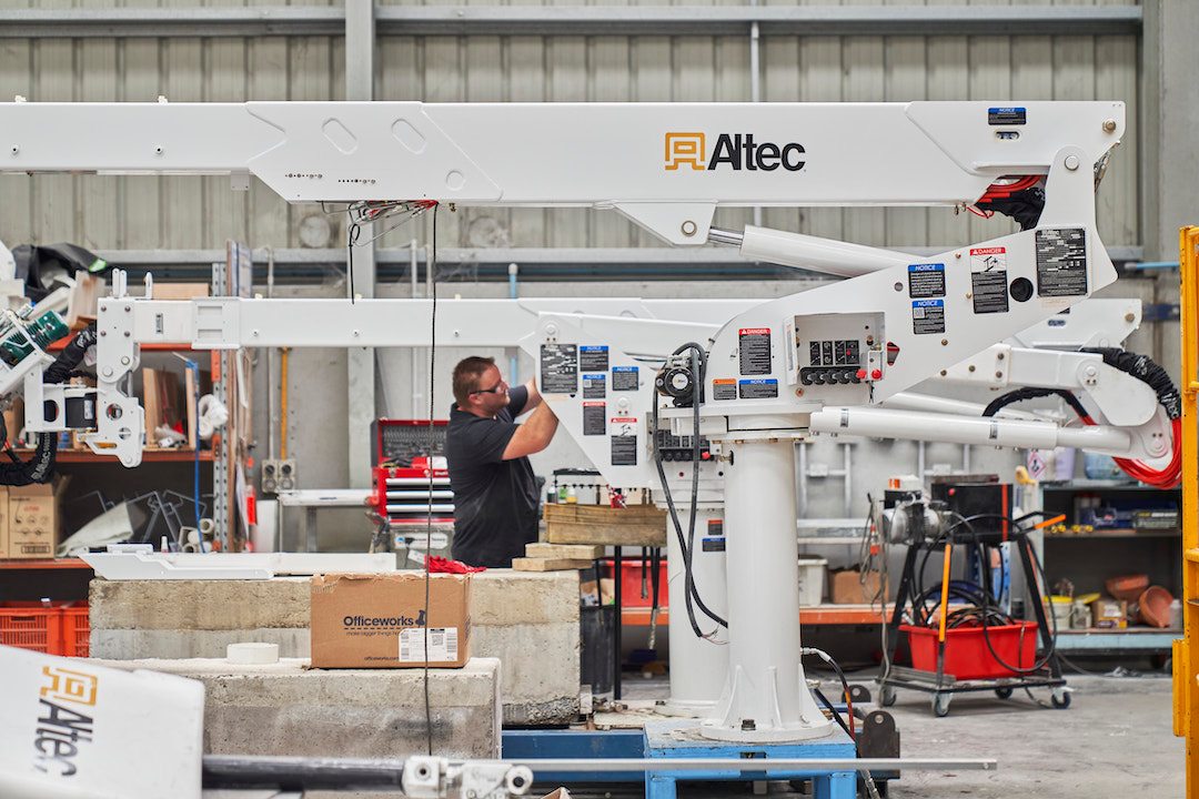 Altec Australia - Our team of Rebuild specialists work on...