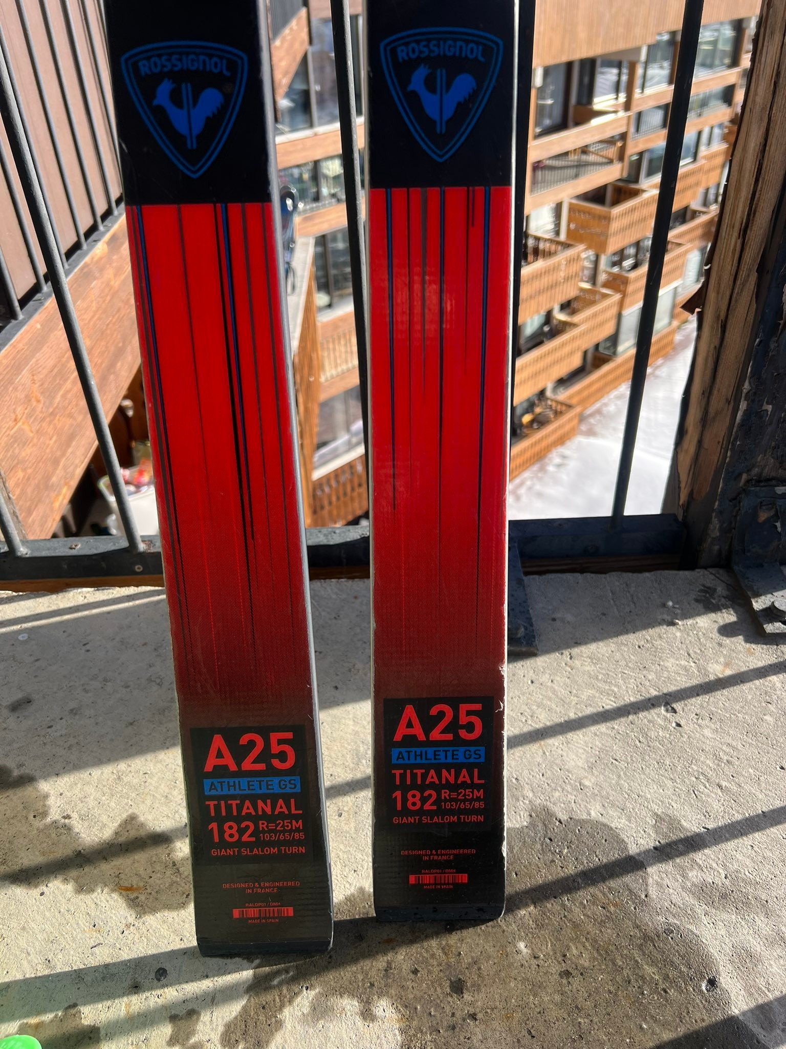 I sell a pair of Rossignol hero athlete 182 radius 25. They have 